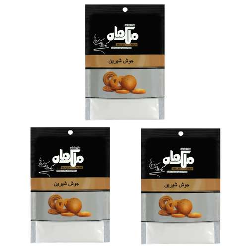 جوش شیرین ملک ماه - 40 گرم بسته 3 عددی