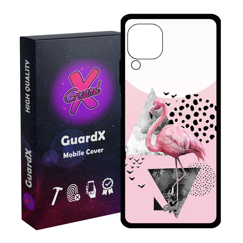 کاور گارد ایکس طرح Flamingo مدل Glass10066 مناسب برای گوشی موبایل هوآوی Nova 7i / Nova 6 SE / P40 Lite