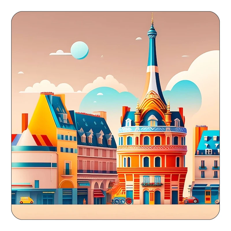 مگنت کاکتی طرح پاریس Paris مدل mp55527