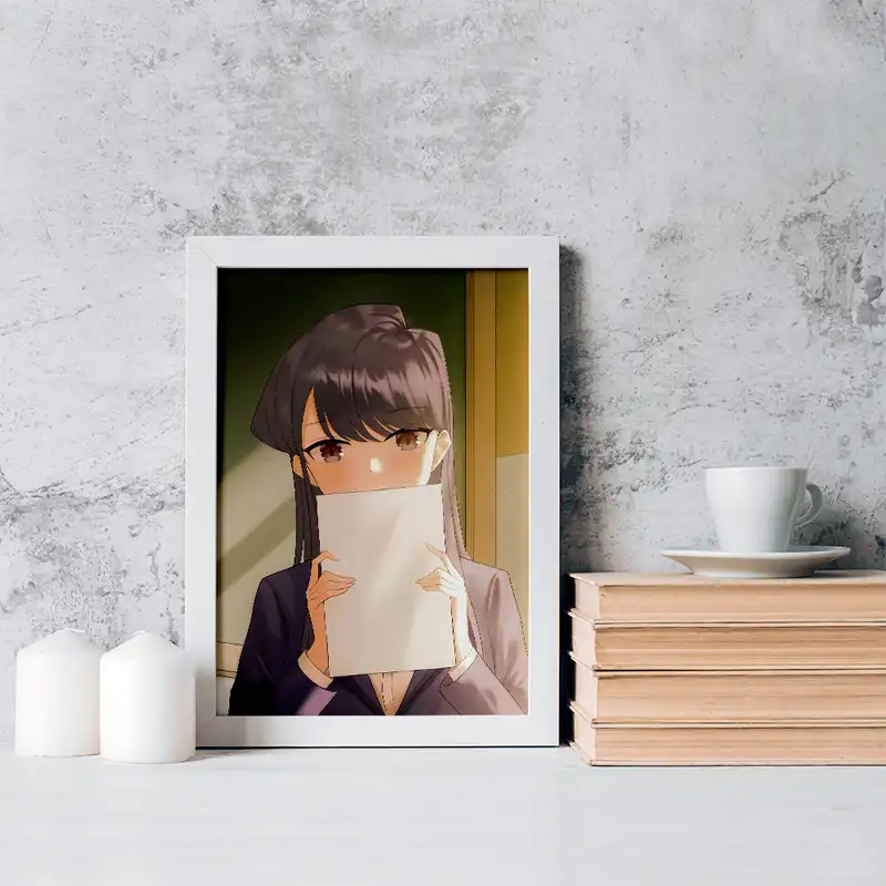 تابلو خندالو مدل انیمه کومی سان کد 16105