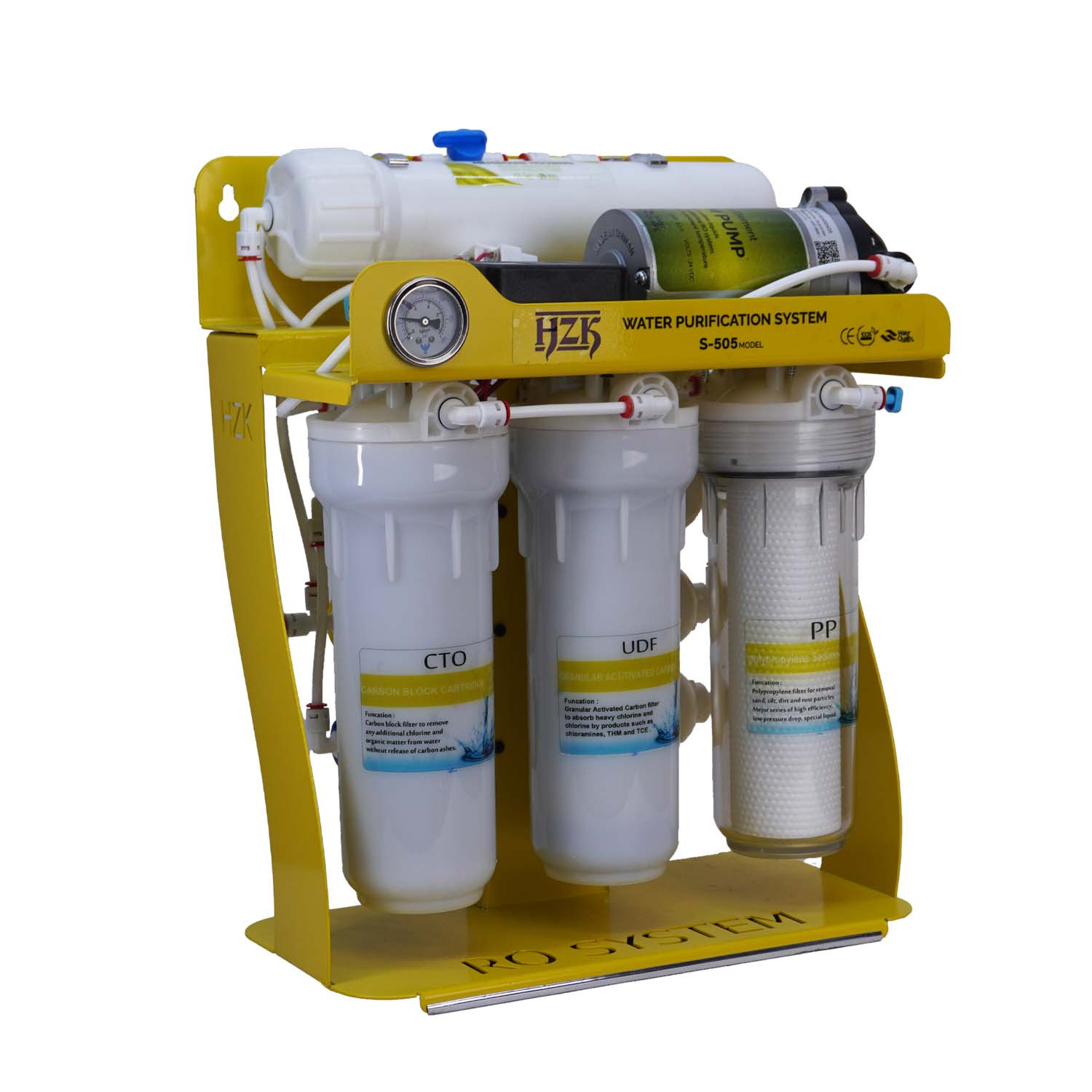 دستگاه تصفیه کننده آب اچ زد کی مدل 7 مرحله S505