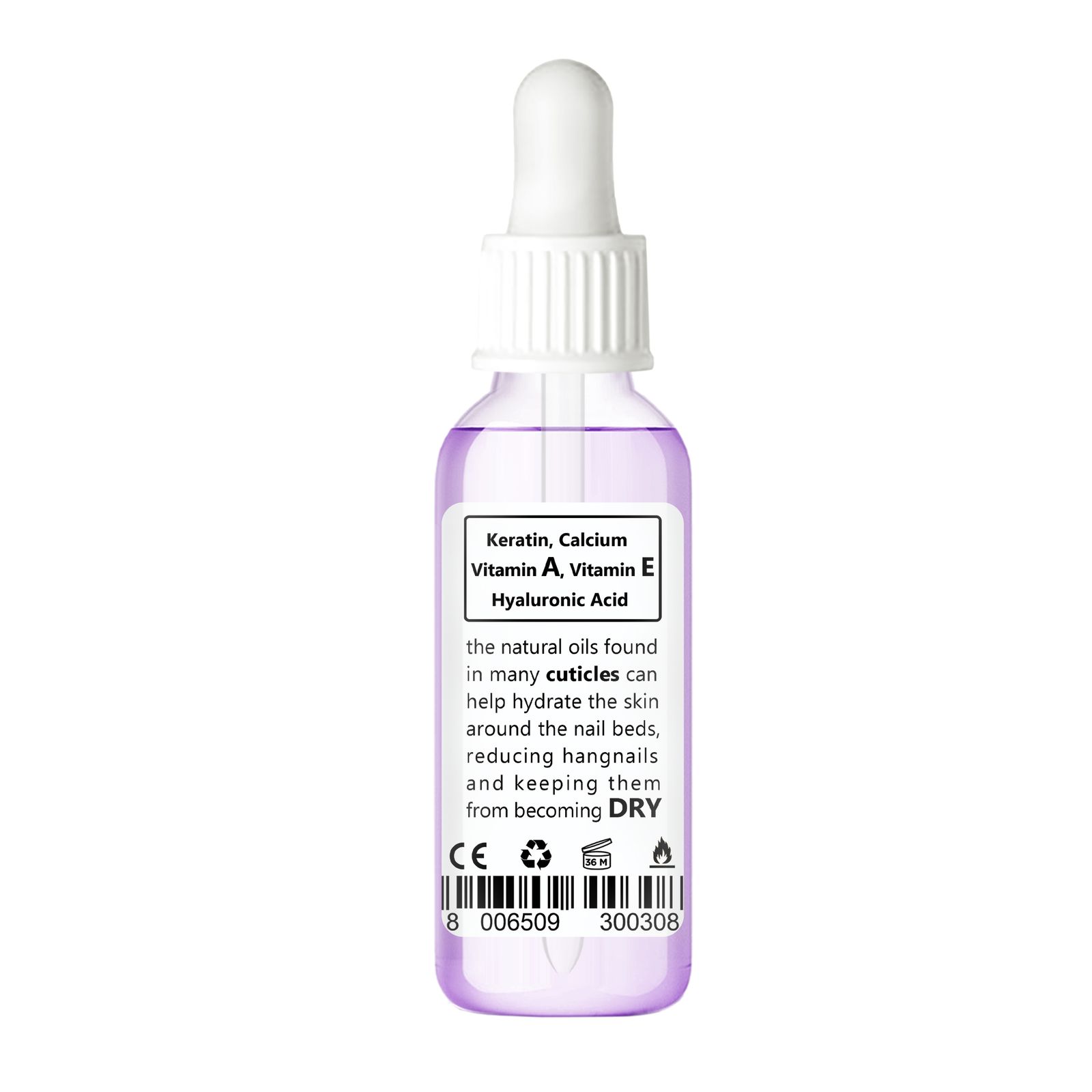 روغن کوتیکول ناخن مونیمار مدل lavender حجم 30 میلی لیتر -  - 2