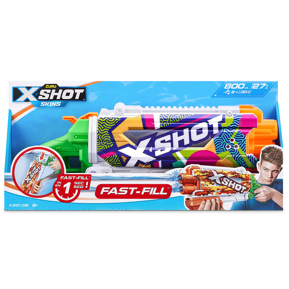 تفنگ آب پاش زورو مدل X-Shot Ripple