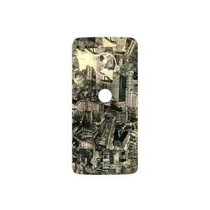 MAHOOT Collage of Skyscraper Cover Sticker for Motorola Moto G5 Plus
