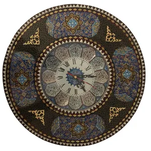 ساعت دیواری خاتم کاری مدل کمیکس 4