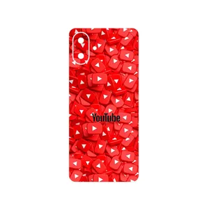 MAHOOT Youtube Cover Sticker for Samsung Galaxy A07