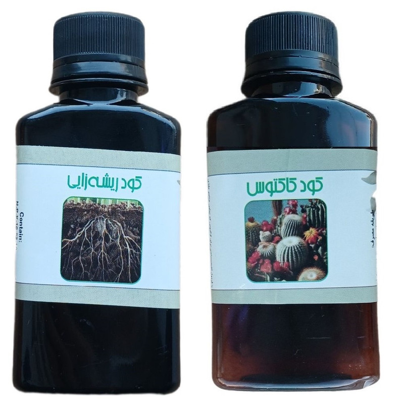 کود مایع ریشه زایی و کاکتوس مدل life drop حجم 110 میلی لیتر بسته 2 عددی