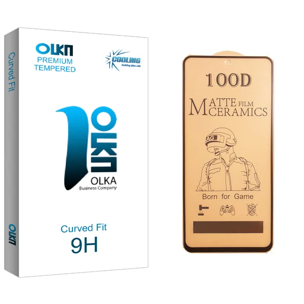 محافظ صفحه نمایش سرامیکی کولینگ مدل Olka glass مناسب برای گوشی موبایل شیائومی Poco X3