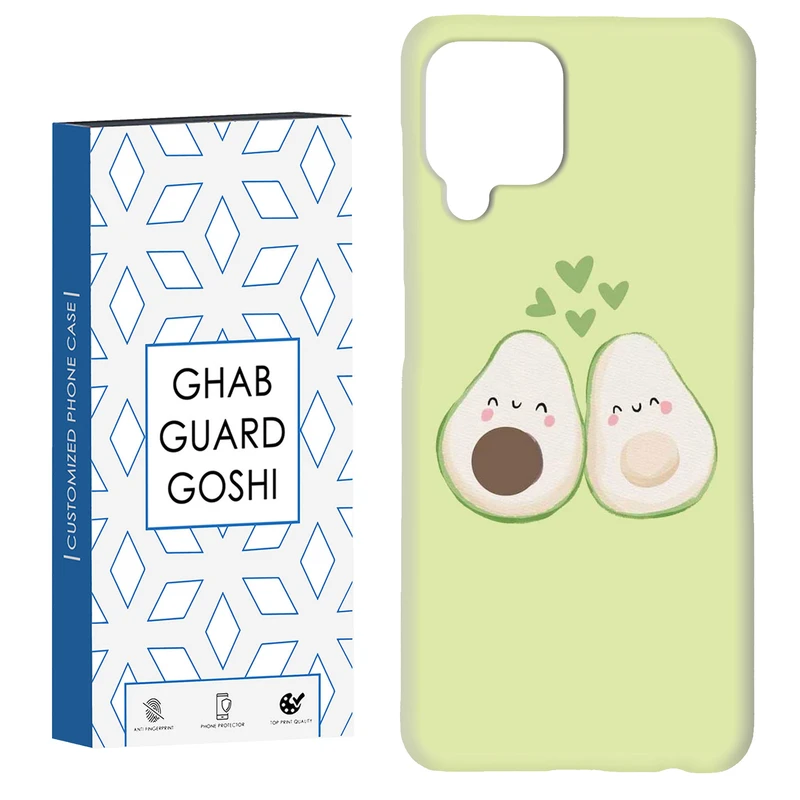 کاور قاب گارد گوشی طرح اووکادو کد Dimo-937 مناسب برای گوشی موبایل سامسونگ Galaxy A12 / Galaxy M12