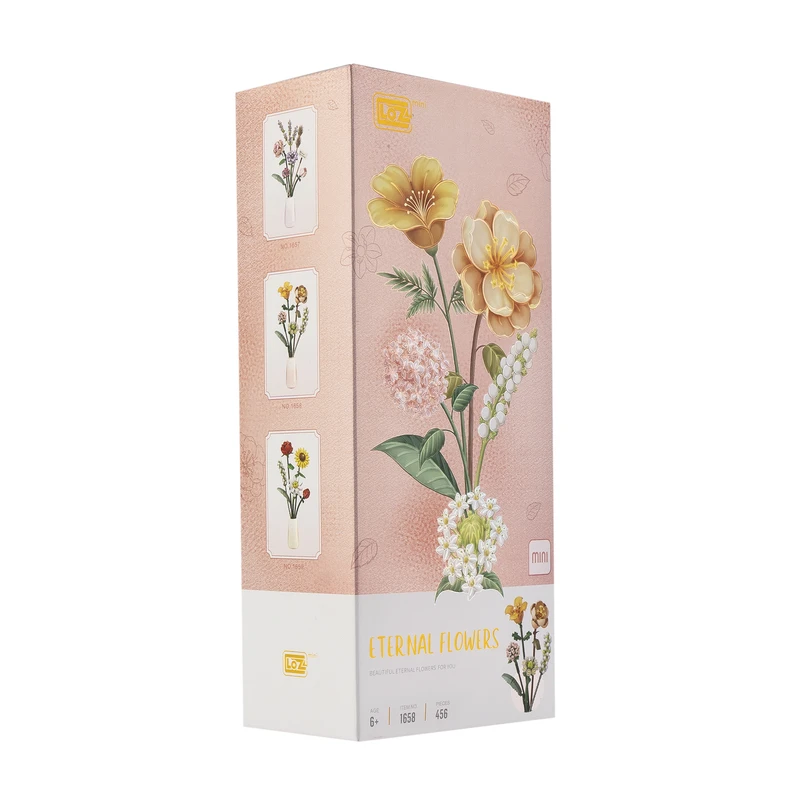 ساختنی 456 تکه مدل دسته گل کد 1658