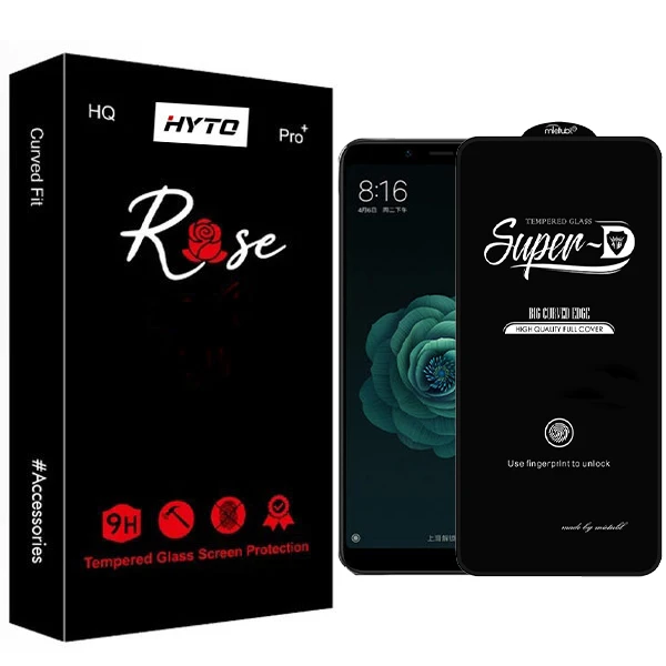 محافظ صفحه نمایش هیتو مدل Rose SuperD Glavers مناسب برای گوشی موبایل شیائومی Mi 6X / a2