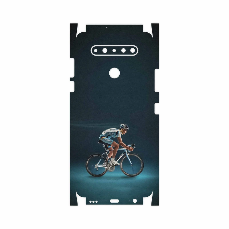 برچسب پوششی ماهوت مدل Road-cycling-FullSkin مناسب برای گوشی موبایل ال جی K51s