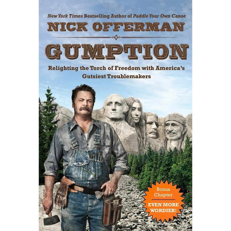 کتاب Gumption اثر Nick Offerman انتشارات Dutton
