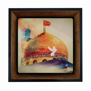 تابلو کاشی مبین ایده طرح حرم حضرت زینب (س) کد   X27  -  m1374
