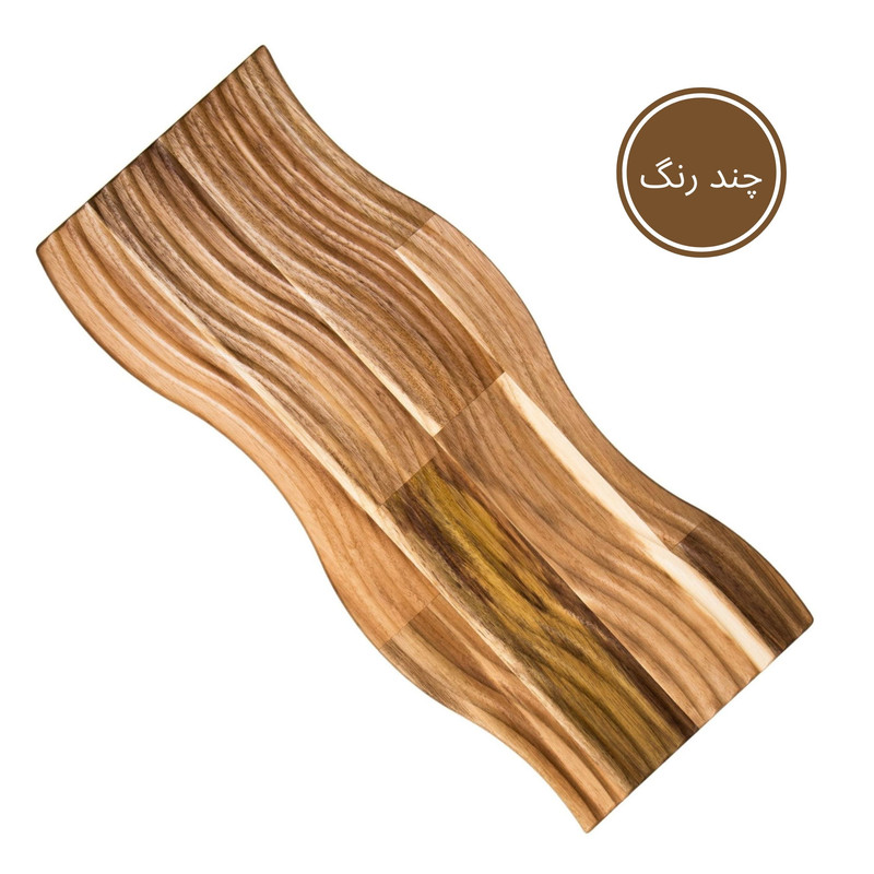 تخته سرو گردو مدل شیاردار چوبی TS10