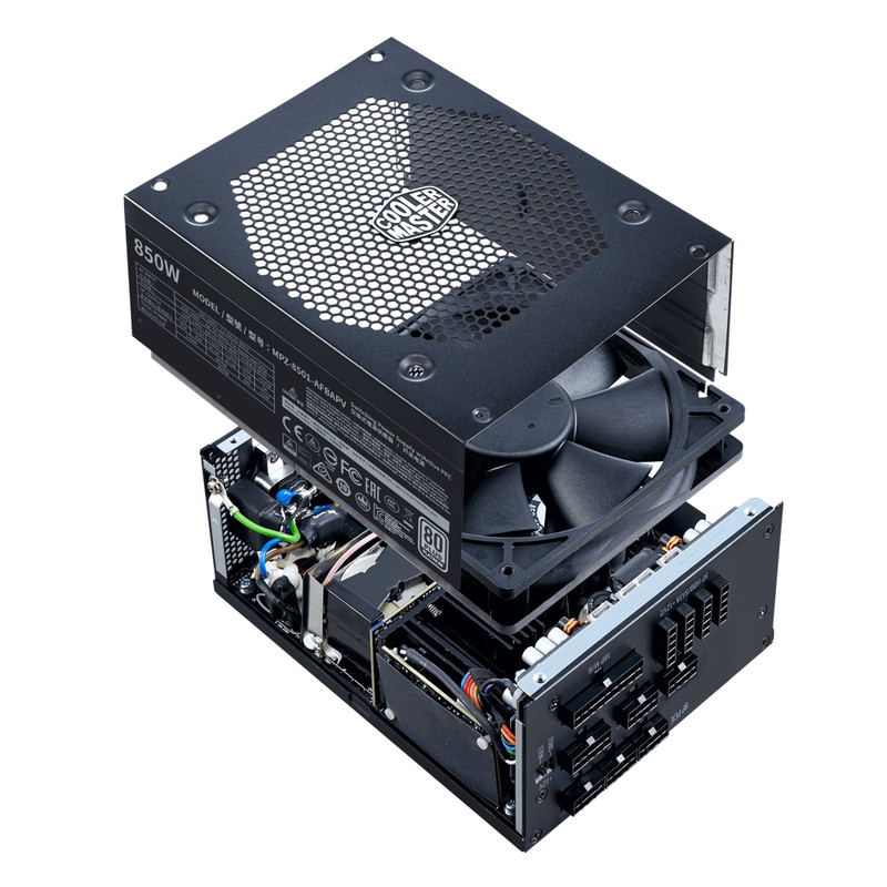 منبع تغذیه کامپیوتر کولر مستر مدل V850 PLATINUM