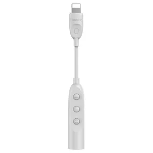 مبدل لایتنینگ به جک 3.5 میلی متری باسئوس مدل  Liper Series