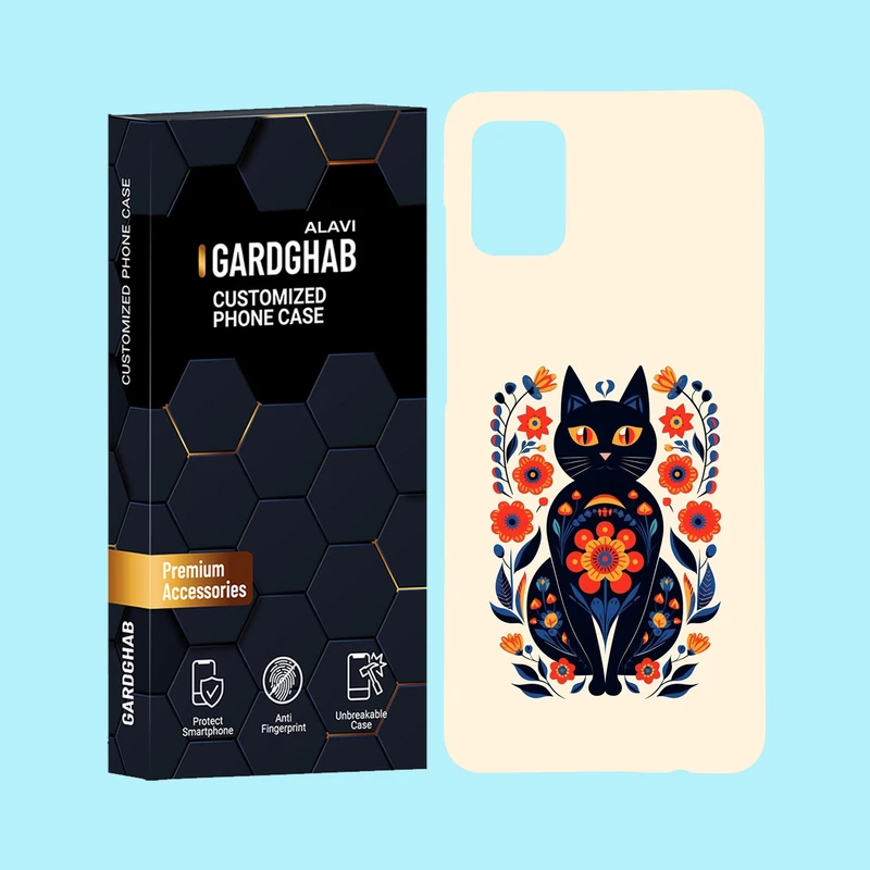 کاور گارد قاب علوی مدل حیوانات مناسب برای گوشی موبایل سامسونگ Galaxy A31