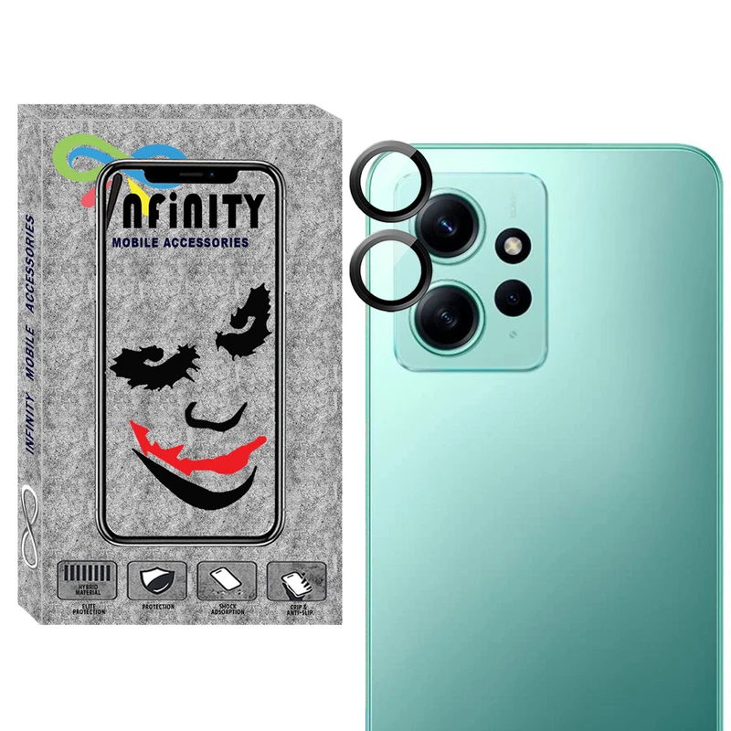 محافظ لنز دوربین اینفینیتی مدل Ring-Metal-IN مناسب برای گوشی موبایل شیائومی Redmi Note 12 4g