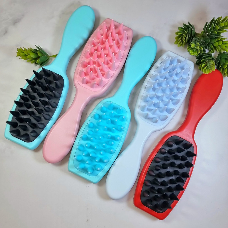 ماساژور سر مدل سیلیکونی کد 25