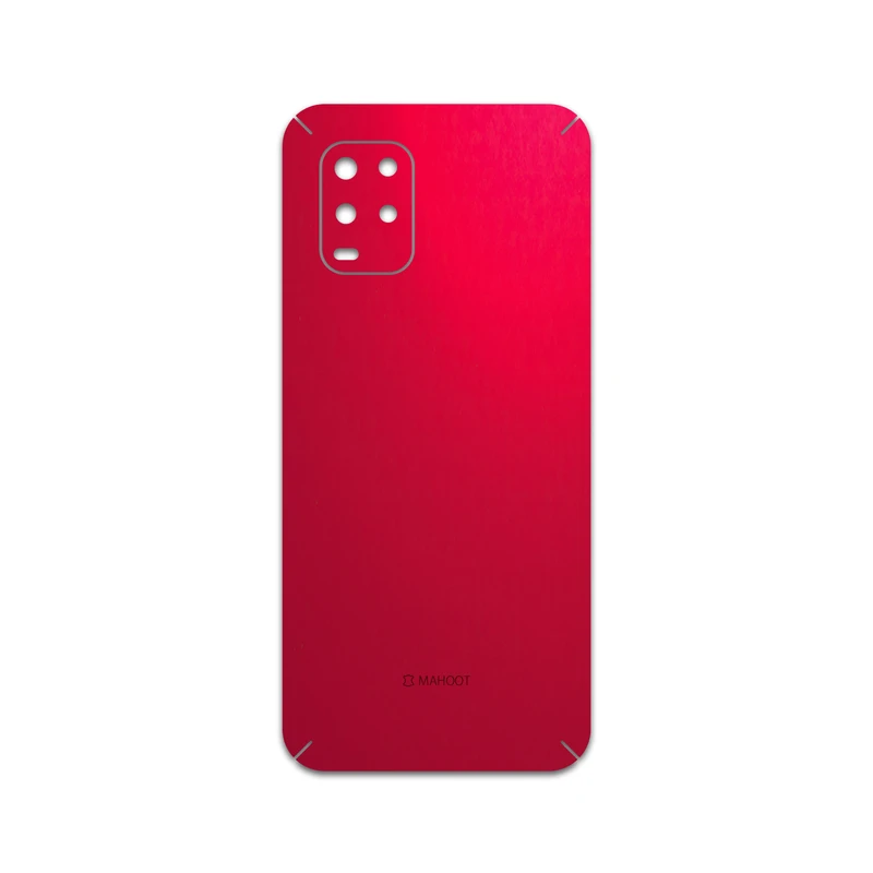 برچسب پوششی ماهوت مدل Matte-Warm-Red مناسب برای گوشی موبایل شیائومی Mi 10 Lite 5G