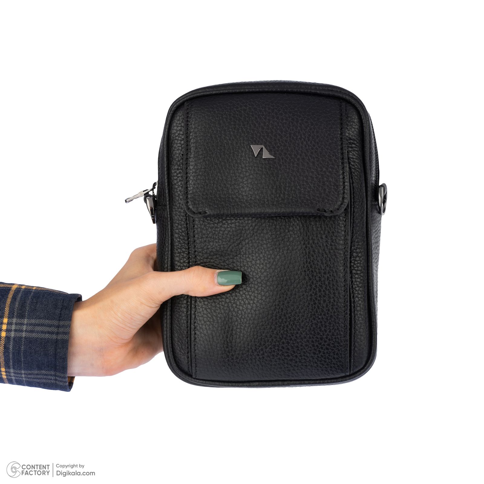 کیف رودوشی مردانه چرم مشهد مدل X0128-001 -  - 2