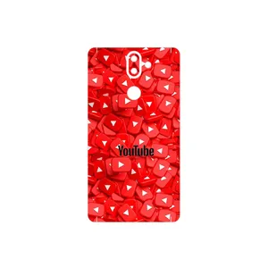 MAHOOT Youtube Cover Sticker for Nokia 8 Sirocco