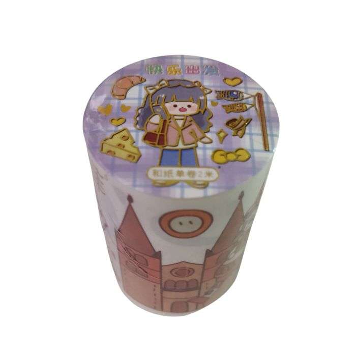 چسب کاغذی مدل واشی 1027-08 عرض 6.8 سانتی متر