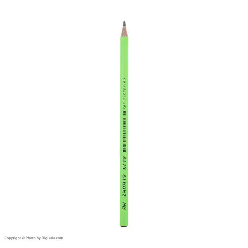 مداد مشکی البرز مدل AL14 بسته 12 عددی