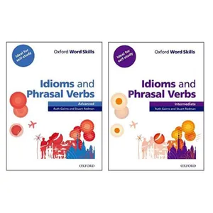کتاب Oxford word Skill Idiom and Phrasal Verbs e اثر Ruth Gairns and stuart Redman انتشارات هدف نوین 2 جلدی