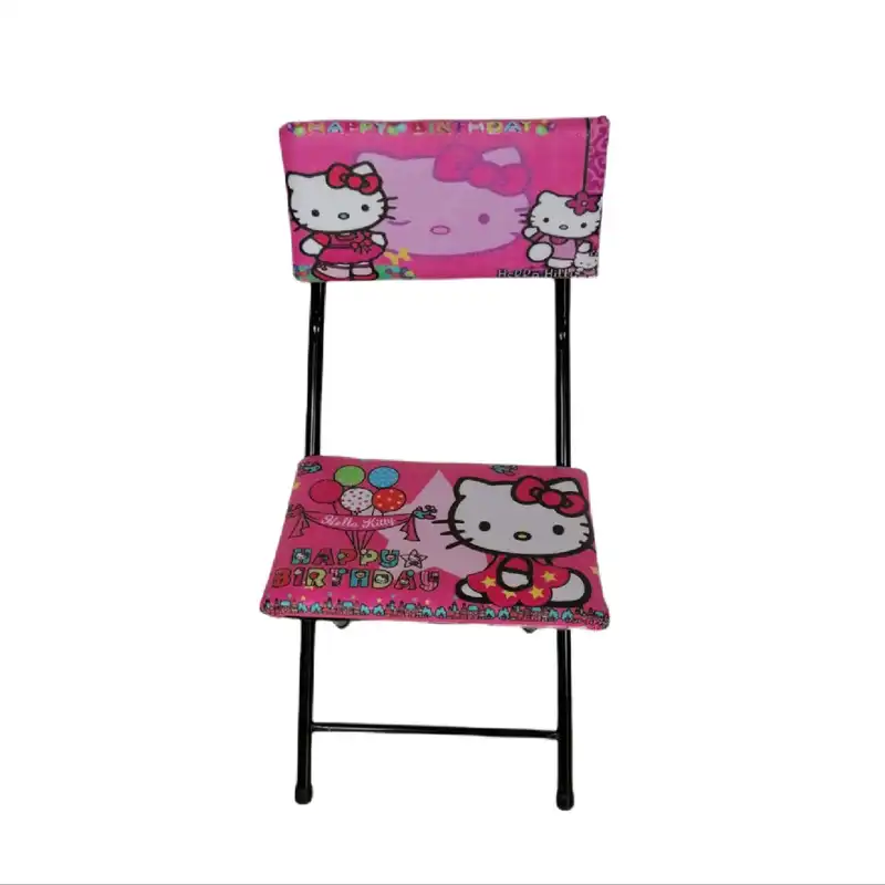 ست میز تحریر و صندلی مدل تاشو طرح کیتی 2