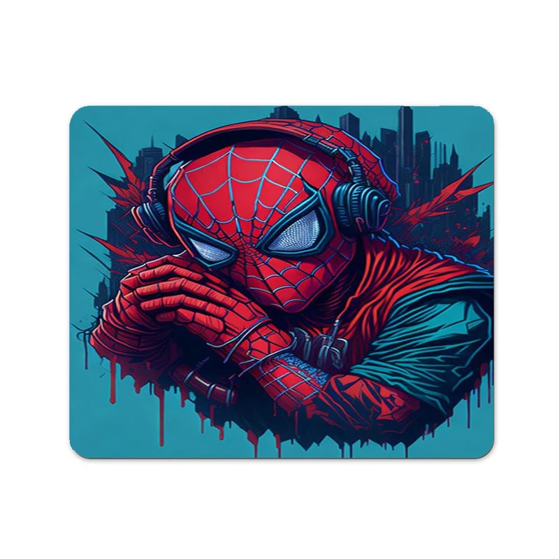 ماوس پد پاد آفرین مدل کارتونی طرح مرد عنکبوتی قهرمان کد p105 سایز 24*19 سانتی متر 