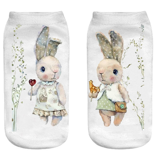 لطيف الأرنب تصميم الجوارب الطفل