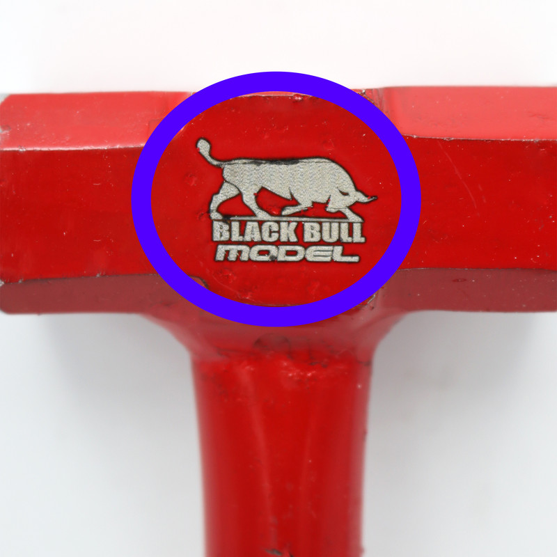 پتک بلک بول کد YP-FLZI-SARI300GRوزن 620 گرم