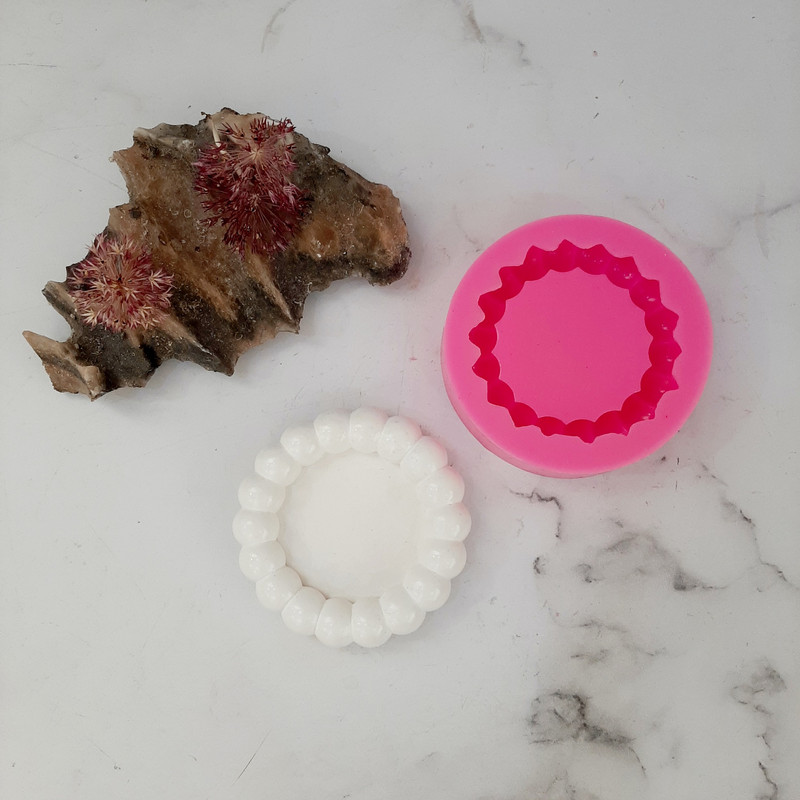 قالب سیلیکونی مدل کاسه مرواریدی