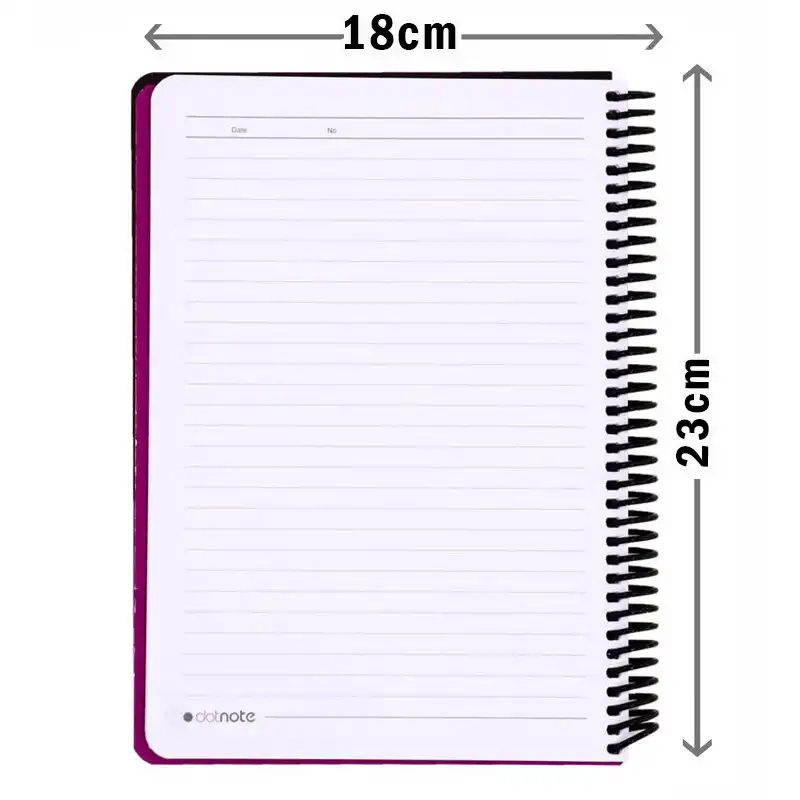 دفتر 100 برگ دات نوت طرح فیزیک مدل فرمول