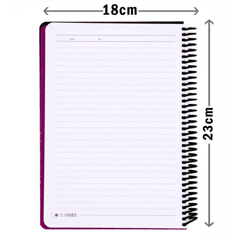 دفتر 100 برگ دات نوت طرح فیزیک مدل فرمول