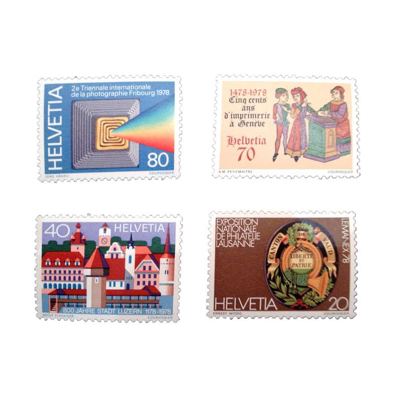 تمبر یادگاری مدل ملل کد DS1748 مجموعه 4 عددی