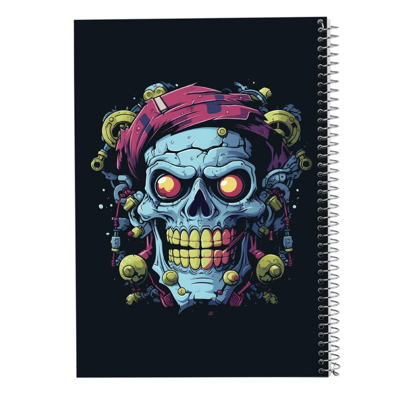 دفتر شطرنجی 50 برگ مدوپد مدل وان پیس One Piece کد DF11556