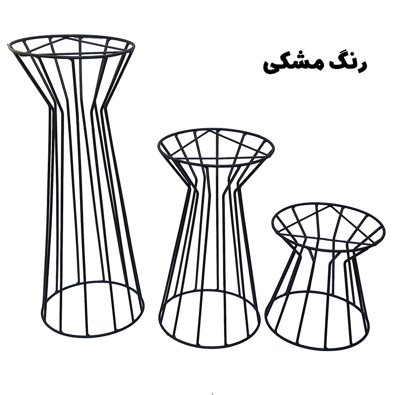 استند گلدان مدل Hilux مجموعه 3 عددی استند گلدان مدل Hilux مجموعه 3 عددی