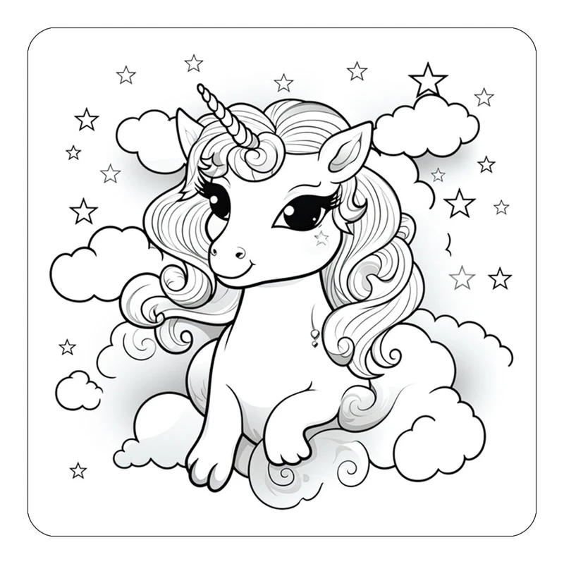 مگنت کاکتی طرح اسب تک شاخ و یونیکورن مدل mp32542