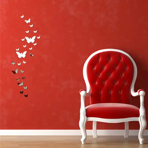 آینه دکوماتوس مدل پروانه کد K1