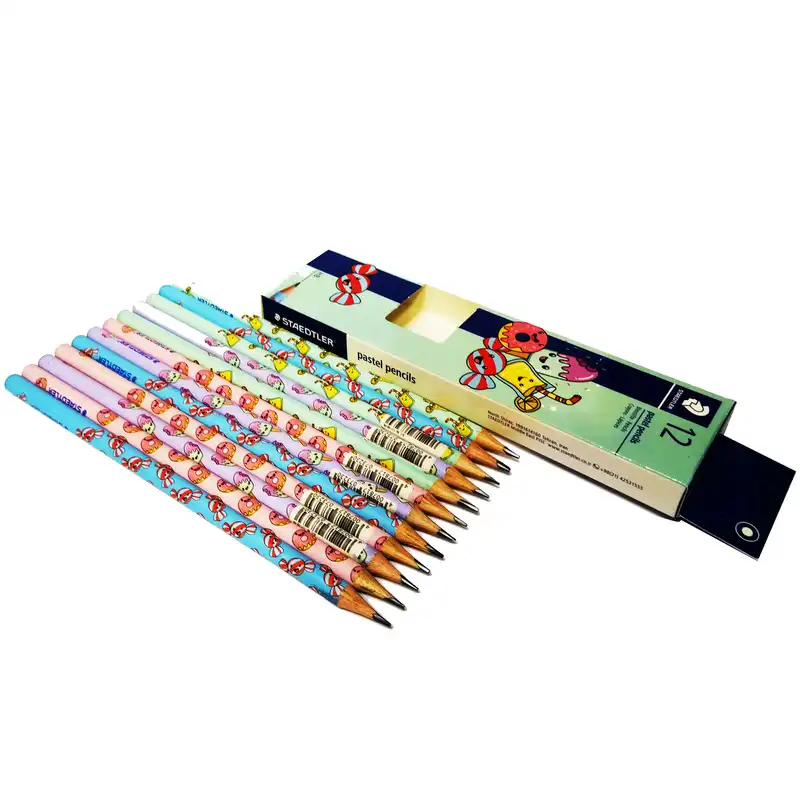 مداد استدلر مدل PASTEL بسته 12 عددی