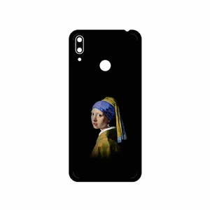 MAHOOT Girl with a Pearl Earring of Vermeer Cover Sticker for Huawei Y7 Prime 2019