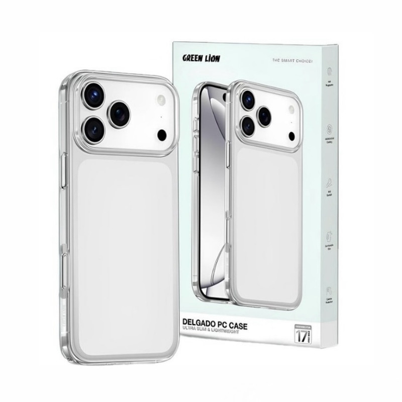 کاور گرین لاین مدل Delgado Pc Case مناسب برای گوشی موبایل اپل Iphone 17 Pro 