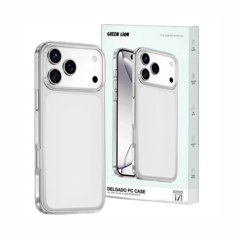 کاور گرین لاین مدل Delgado Pc Case مناسب برای گوشی موبایل اپل Iphone 17 Pro Max