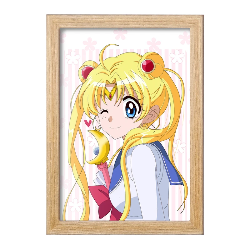 تابلو خندالو مدل اوساگی تسوکینو انیمه سیلور مون Sailor Moon  کد 17435