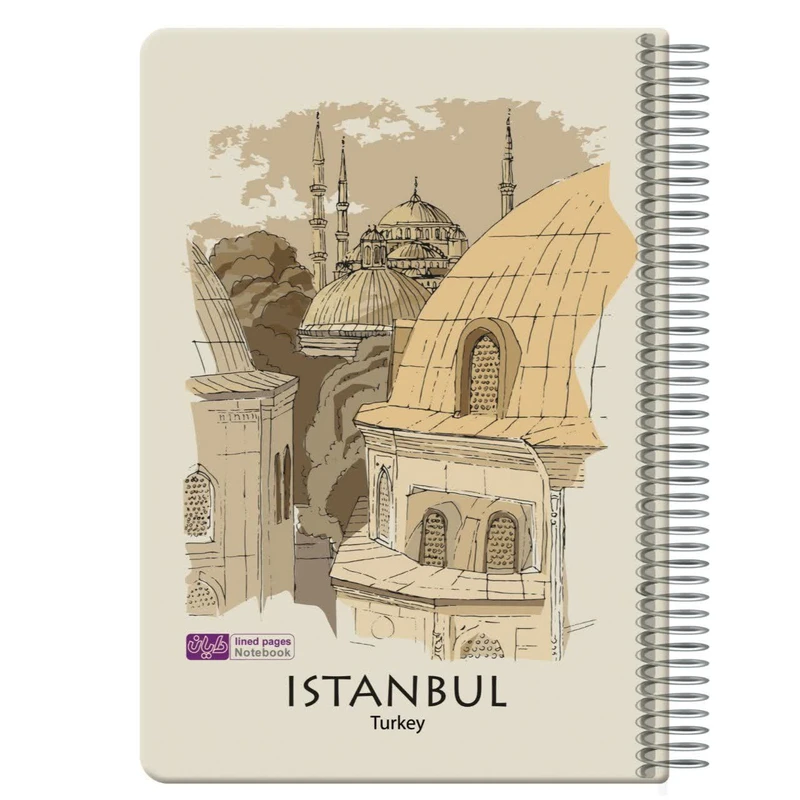 دفتر مشق 100 برگ دایان مدل استانبول کد 506