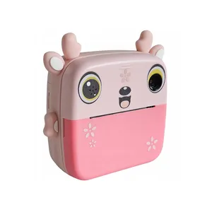 Kids Instant Print Camera Cute Deer Design