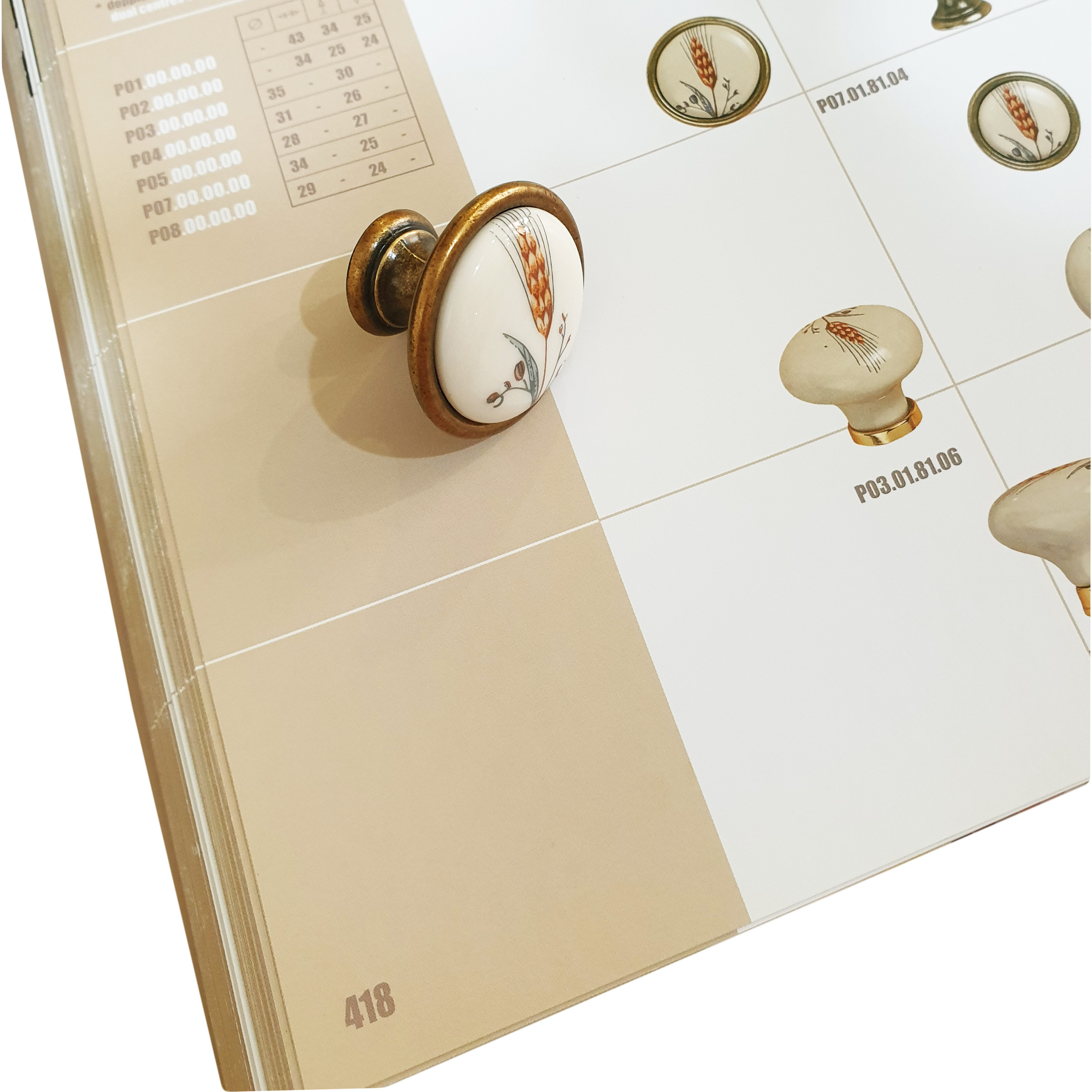 دستگیره کمدی جوستی کد P07-80 بسته 20 عددی